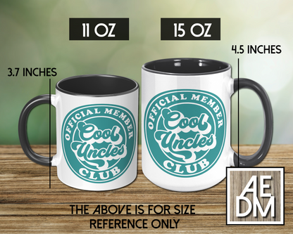 Cool Moms Club Mug Ceramic Customizable Color 11oz 15oz
