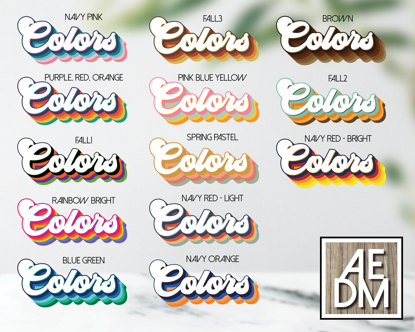 Mama Sticker Vintage Retro Font Customizable Colors Vinyl