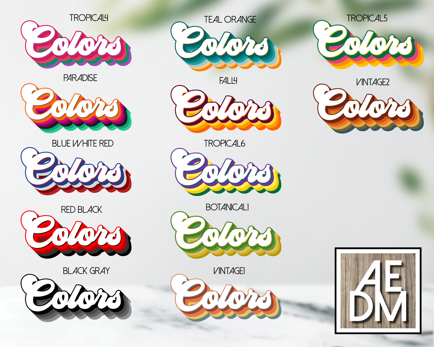 70s Baby Sticker Retro Font w/ Customizable Colors Vinyl Kiss Cut