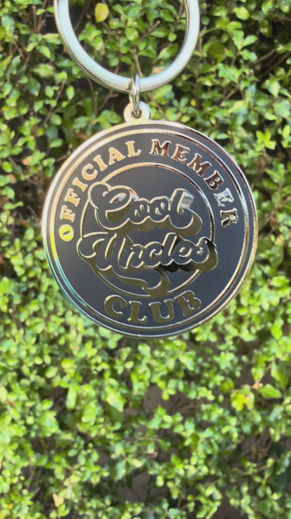 Cool Uncles Club Enamel Keychain