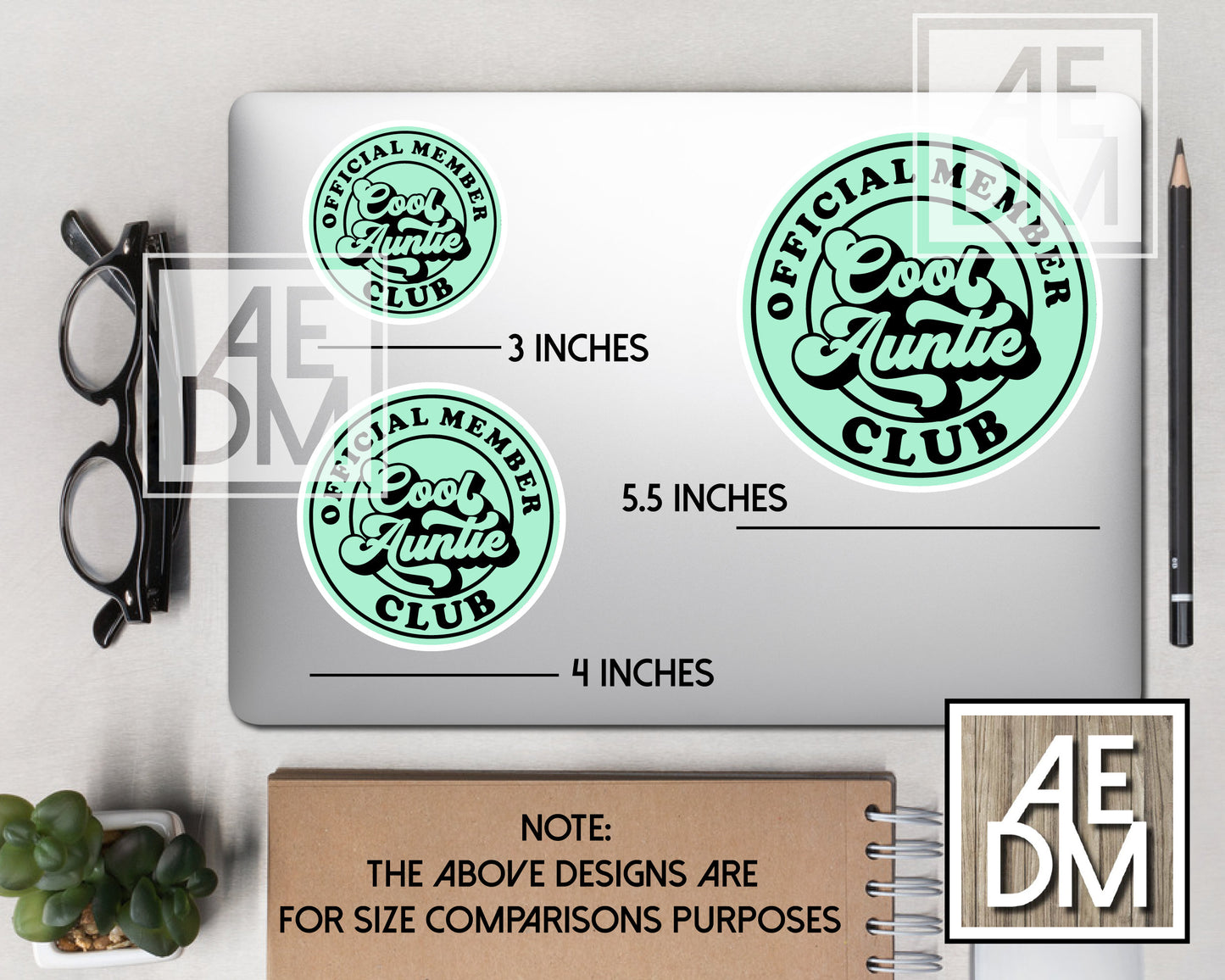 Support Your Local Coffee Shop Sticker Retro w/ Customizable Colors Vinyl